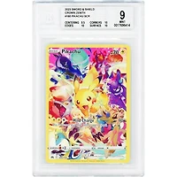 Pikachu 2023 Pokemon Crown Zenith Secret Rare #160 BGS Authenticated 9 Card