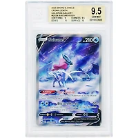 Suicune V 2023 Pokemon Crown Zenith Galarian Gallery Ultra Rare #GG38 BGS Authenticated 9.5 Card