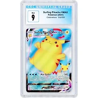 Surfing Pikachu VMAX 2021 Pokemon Celebrations Ultra Rare #9 CGC Authenticated 9 Card