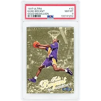 Kobe Bryant Los Angeles Lakers 1997 Fleer Ultra Gold Medallion #1G PSA Authenticated 8 Card