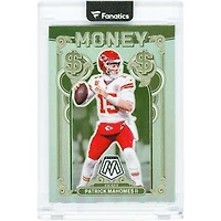 Patrick Mahomes Kansas City Chiefs 2024 Panini Mosaic Money Case Hit #17 Card