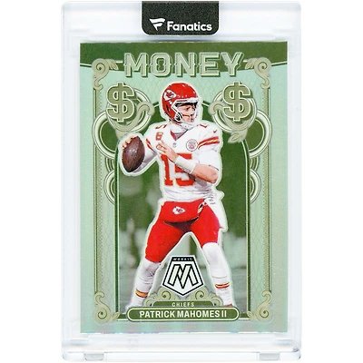 Patrick Mahomes Kansas City Chiefs 2024 Panini Mosaic Money Case Hit #17 Card