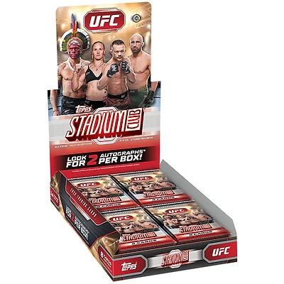 2026 Topps Stadium Club UFC Factory Sealed Hobby Box