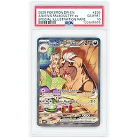 Arven's Mabosstiff ex 2025 Pokemon Destined Rivals Special Illustration Rare #235 PSA Authenticated 10 Card
