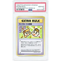 4 Prize Battle 1998 Pokemon Vending Series 3 Japanese Green Rare #1 PSA Authenticated 10 Card