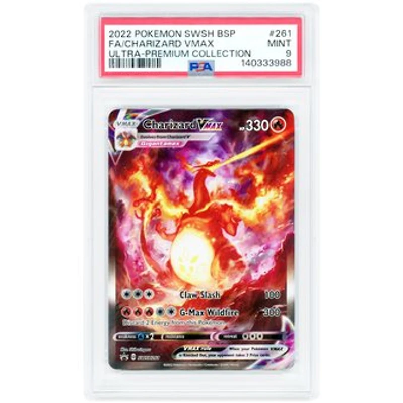 Charizard VMAX 2022 Pokemon Sword & Shield Promo #SWSH261 PSA Authenticated 9 Card
