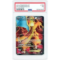 Charizard EX 2014 Pokemon Flashfire Full Art Ultra Rare #100 PSA Authenticated 1 Card