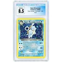 Dark Blastoise 2000 Pokemon Team Rocket Holo Rare #3 CGC Authenticated 8.5 Card