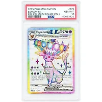 Espeon EX 2025 Pokemon Scarlet & Violet Promo #175 PSA Authenticated 10 Card