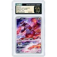 Groudon 2023 Pokemon Raging Surf Japanese Art Rare #69 CGC Authenticated Pristine 10 Card