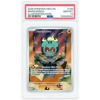 Marshadow 2025 Pokemon Mega Evolution Illustration Rare #146 PSA Authenticated 10 Card