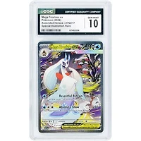 Mega Froslass ex 2026 Pokemon Ascended Heroes Special Illustration Rare #275 CGC Authenticated 10 Card