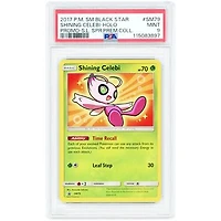Shining Celebi 2017 Pokemon Sun & Moon Black Star Promo Supreme Premium Collection #SM79 PSA Authenticated 9 Card