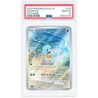 Squirtle 2023 Pokemon 151 Japanese Art Rare #170 PSA Authenticated 10 Card