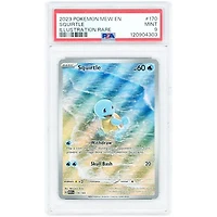Squirtle 2023 Pokemon 151 Illustration Rare #170 PSA Authenticated 9 Card