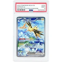 Zapdos ex 2023 Pokemon 151 Special Illustration Rare #202 PSA Authenticated 9 Card