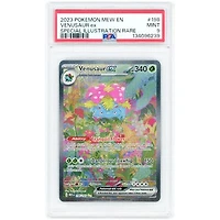 Venusaur ex 2023 Pokemon 151 Special Illustration Rare #198 PSA Authenticated 9 Card