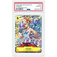 Yamato 2026 Extra Booster: One Piece Heroine's Edition Alternate Art Rare #EB03-057 PSA Authenticated 10 Card