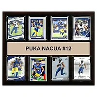 Puka Nacua Los Angeles Rams 12" x 15" Trading Card Plaque