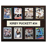 Kirby Puckett Minnesota Twins 12" x 15" Trading Card Plaque
