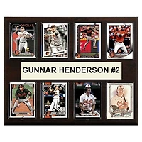 Gunnar Henderson Baltimore Orioles 12" x 15" Trading Card Plaque