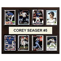 Corey Seager Texas Rangers 12" x 15" Trading Card Plaque