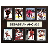 Sebastian Aho Carolina Hurricanes 12" x 15" Trading Card Plaque