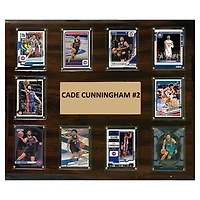 Cade Cunningham Detroit Pistons 15" x 18" Trading Card Plaque