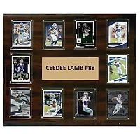CeeDee Lamb Dallas Cowboys 15" x 18" Trading Card Plaque