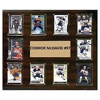 Connor McDavid Edmonton Oilers 15" x 18" Trading Card Plaque