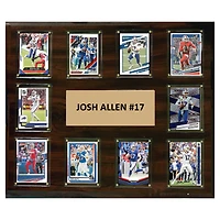 Josh Allen Buffalo Bills 15" x 18" Trading Card Plaque