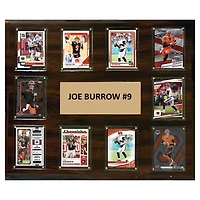 Joe Burrow Cincinnati Bengals 15" x 18" Trading Card Plaque