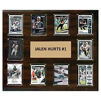 Jalen Hurts Philadelphia Eagles 15" x 18" Trading Card Plaque