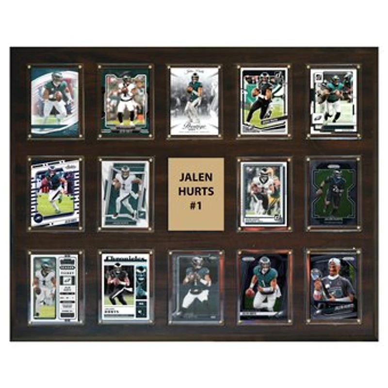 Jalen Hurts Philadelphia Eagles 16" x 20" Trading Card Plaque