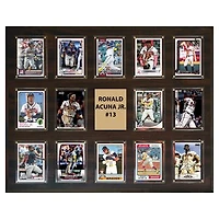 Ronald Acuna Atlanta Braves 16" x 20" Trading Card Plaque