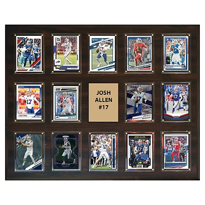 Josh Allen Buffalo Bills 16" x 20" Trading Card Plaque