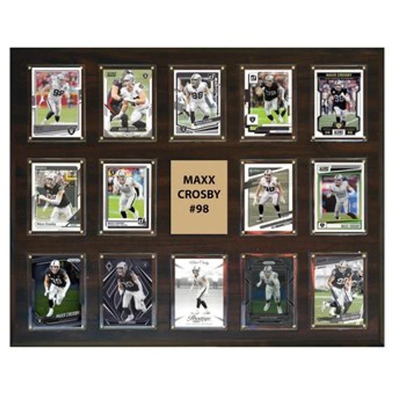 Maxx Crosby Las Vegas Raiders 16" x 20" Trading Card Plaque