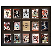 Joe Burrow Cincinnati Bengals 16" x 20" Trading Card Plaque