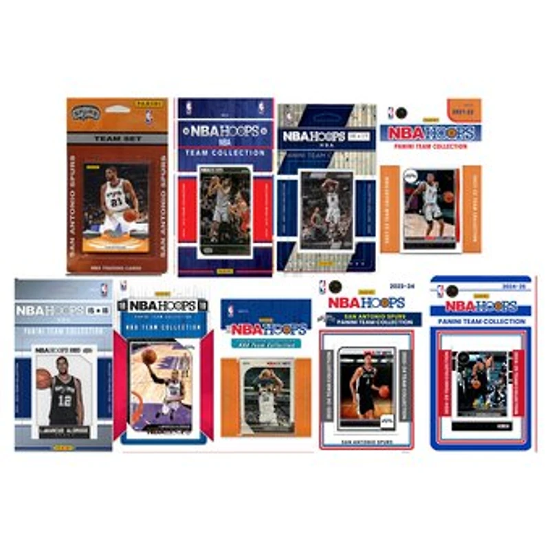 San Antonio Spurs Trading Card Team Sets