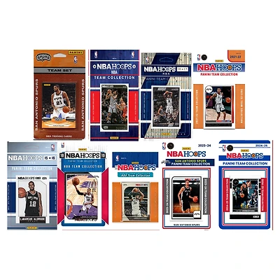 San Antonio Spurs Trading Card Team Sets