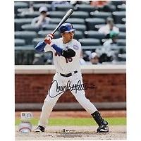 Carlos Beltran New York Mets Autographed 8" x 10" Hitting Photograph
