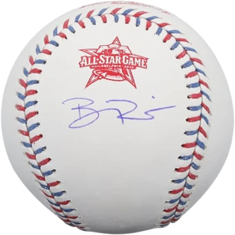 Ben Rice New York Yankees Autographed 2026 MLB All-Star Game Logo Baseball