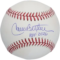Carlos Beltran New York Mets Autographed Baseball with "HOF 2026" Inscription
