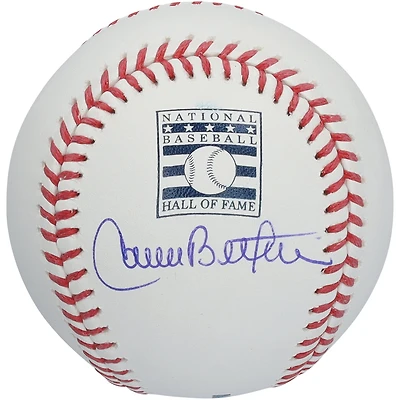 Carlos Beltran New York Mets Autographed Hall of Fame Logo Baseball