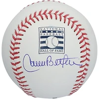Carlos Beltran New York Mets Autographed Hall of Fame Logo Baseball