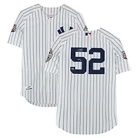 CC Sabathia New York Yankees Autographed White Mitchell and Ness 2009 World Series Authentic Jersey with "HOF 25" Inscription