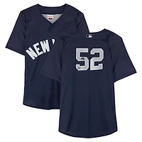 CC Sabathia New York Yankees Autographed Navy Mitchell and Ness 2009 Batting Practice Jersey