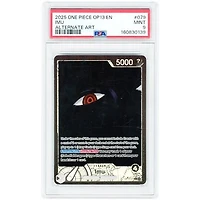 Imu 2025 One Piece Carrying On His Will Alternate Art Leader #OP13-079 PSA Authenticated 9 Card