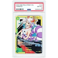 Yamato 2024 One Piece Romance Dawn Secret Rare #OP01-121 PSA Authenticated 8 Card