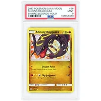 Shining Rayquaza 2017 Pokemon Shining Legends Shiny Holo Rare #56 PSA Authenticated 9 Card